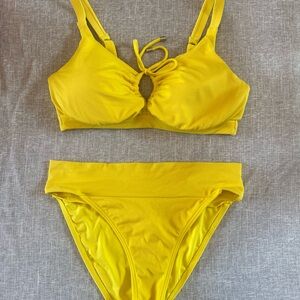 Sunny Yellow Bikini Set
